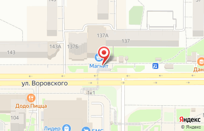 33 пингвина на улице Воровского на карте