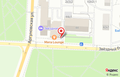 Кальян-бар Мята Lounge в Останкинском районе на карте