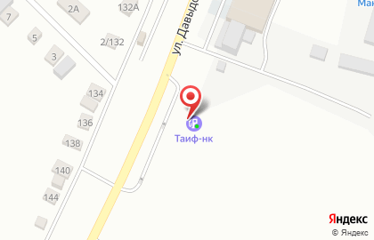 Татнефтепродукт на улице Давыдова на карте