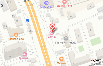 Сауна на улице Ленина на карте
