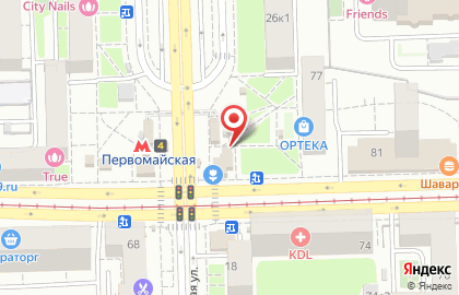Фирменный магазин У Палыча на Первомайской улице на карте