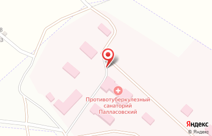 Волгоградский областной противотуберкулезный санаторий Палласовский на карте