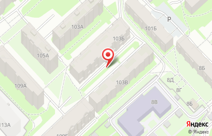 Ленинградская 103Б, ТСЖ на карте
