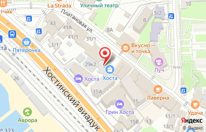 Магазин женской одежды Леди на Платановой улице на карте
