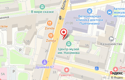 Теремок на Большой Советской улице на карте