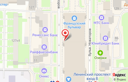 Магазин для парикмахеров Шпилька на Ленинском проспекте на карте