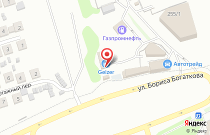 Бухта на улице Доватора на карте