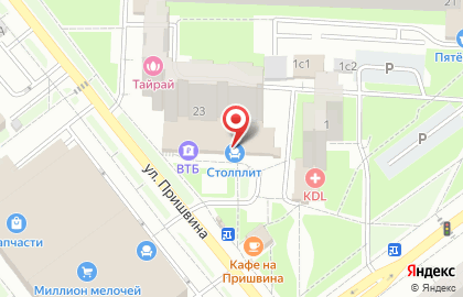 Столплит в Бибирево на карте