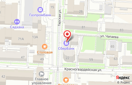 СберБанк в Омске на карте