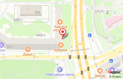 Мини-маркет на улице Симоновский Вал на карте