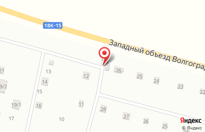 Продуктовый магазин в Волгограде на карте