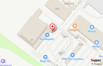 Торговая фирма ТД Спецодежда в Автозаводском районе на карте