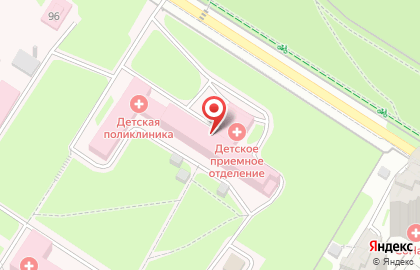 Больница Тульская городская клиническая больница скорой медицинской помощи им. Д.Я. Ваныкина в Туле на карте