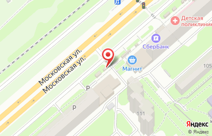 Киоск по продаже фруктов и овощей в Липецке на карте