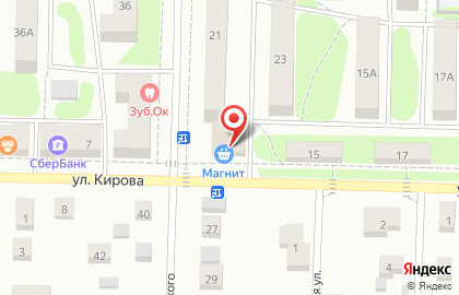 Рублевка на улице Дзержинского на карте