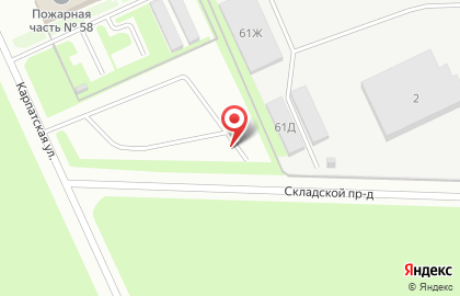 Шиномонтажная мастерская на Карпатской, 2Б на карте