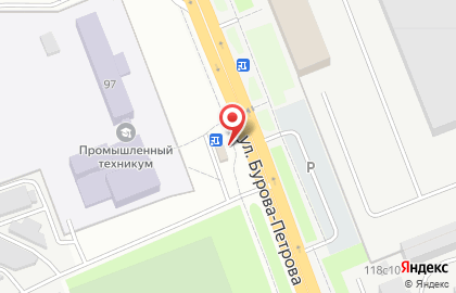 Продуктовый магазин в Кургане на карте
