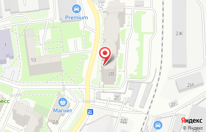 Стоматологическая клиника ДантистЪ на Железнодорожной улице на карте