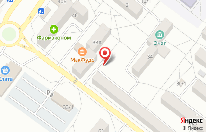 ОАО Белореченское в 1-ом микрорайоне на карте