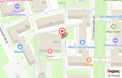 Интернет-магазин детских товаров Мамина Сумка в Гостиничном проезде на карте