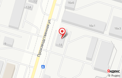 Компания KomTrans Siberia на Производственной улице на карте