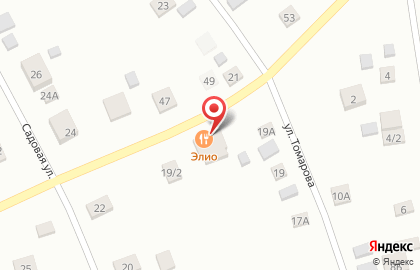 Пиццерия-траттория Элио в Октябрьском районе на карте