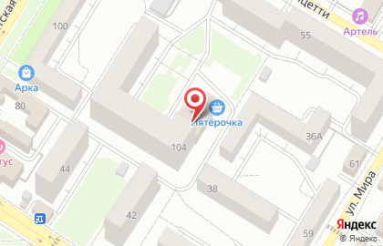 Енисей на Советской улице на карте