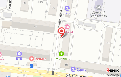 Магазин-пекарня Хлебургъ в Кировском районе на карте