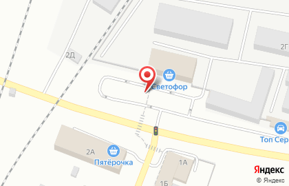Магазин фастфудной продукции в Орджоникидзевском районе на карте