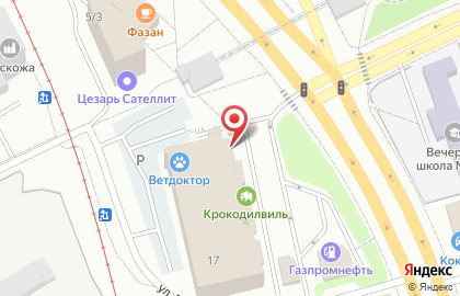Триумф в Екатеринбурге на карте