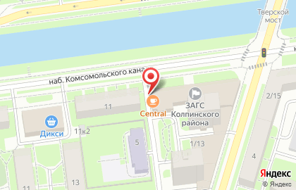Магазин товаров для дома и ремонта Строитель-99 в Центральном районе на карте