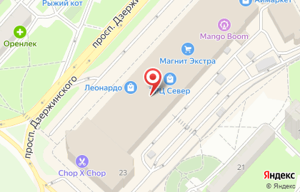 Банкомат Нико-банк на проспекте Дзержинского на карте