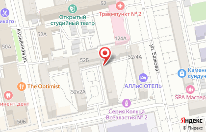 Компания Самсон в Октябрьском районе на карте