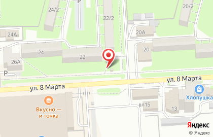 Киоск по изготовлению ключей в Советском районе на карте