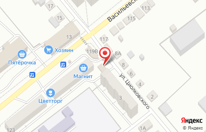 Бар-магазин Море пива на Васильевской улице на карте