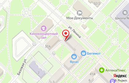 Система аптек Эдельвейс на улице Ленина на карте