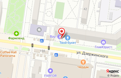 Парикмахерская Вау! в Автозаводском районе на карте
