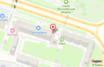 Мебельная фабрика SV-Мебель на проспекте Строителей на карте