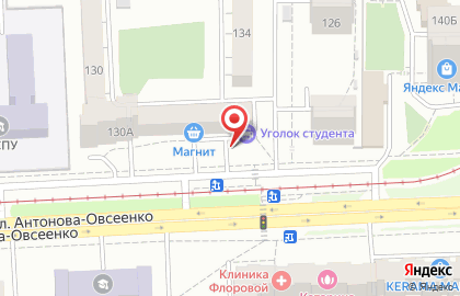 Авантаж на улице Советской Армии на карте