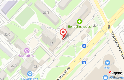 Киоск по продаже печатной продукции на Волгоградской улице на карте
