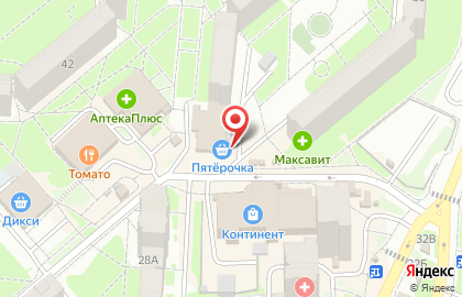 Сеть киосков по продаже кваса Успех в Пролетарском районе на карте