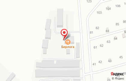 Банный комплекс Берлога на улице Лермонтова на карте