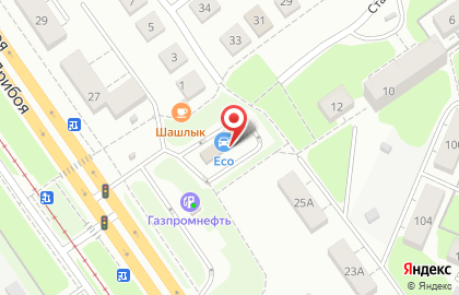 Автомойка самообслуживания Eco на улице Новикова-Прибоя на карте