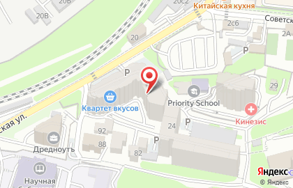 Торговая компания Битроникс в Фрунзенском районе на карте