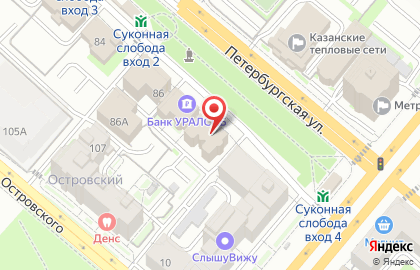 Страховая группа Согаз на Петербургской улице на карте