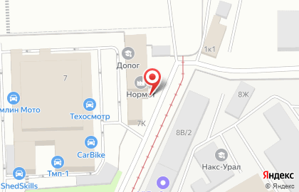 Автопрокат ЕКБ на карте