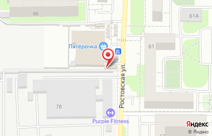 Магазин и киоск ЭкоХлеб на Ростовской улице на карте