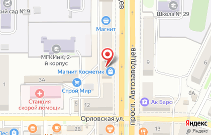 Магазин Усадьба в Челябинске на карте