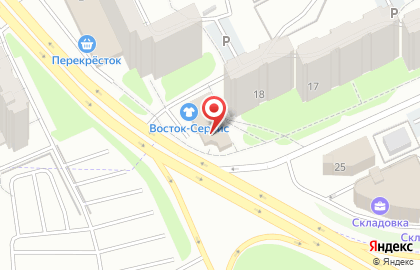 Магазин спецодежды Восток-Сервис на улице Панфилова на карте