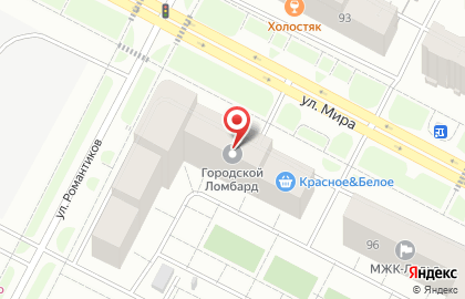 Городской Ломбард в Ханты-Мансийске на карте